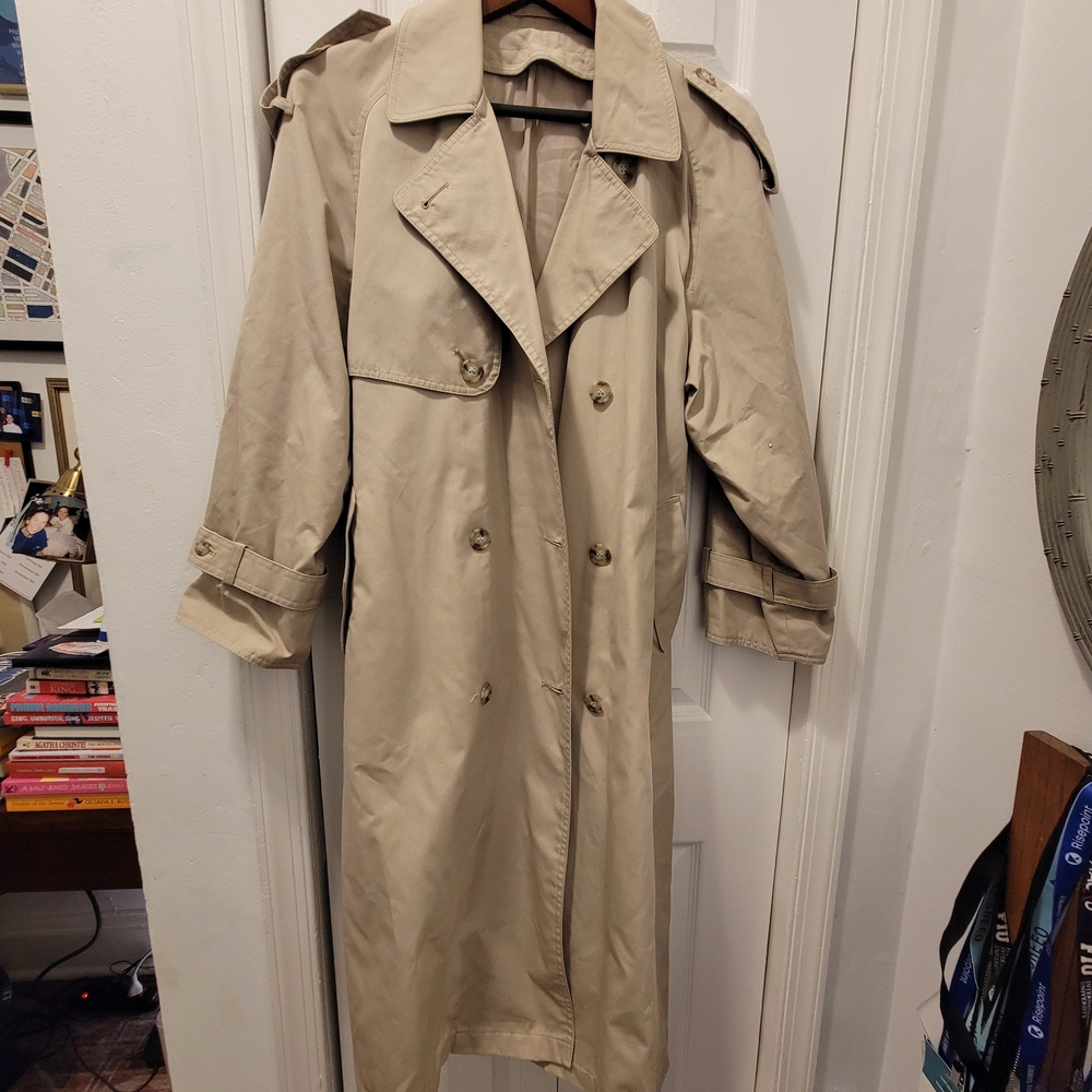 Elegant Tan Trench Coat
